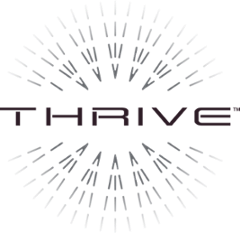 thrive logo gray